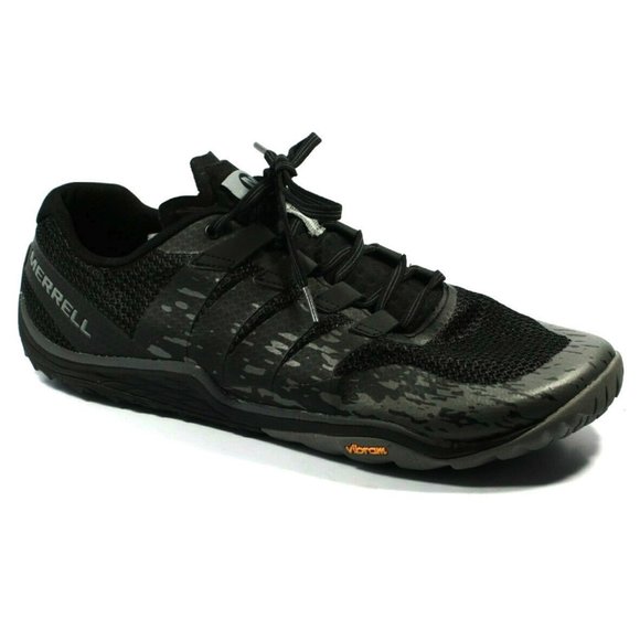 Merrell Other - Merrell Mens Trail Glove 5 Black Sneakers Size 10